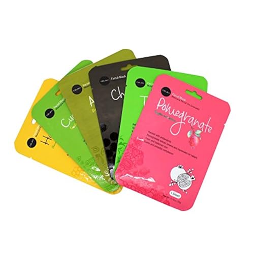 Celavi Essence Facial Mask Paper Sheet Korea Skin Care Moisturizing 12 Pack (Mix - 2 of Each)
Beauty & Personal Care, Skin Care, Face, Treatments & Masks, Masks