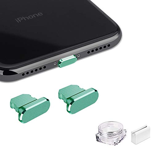 VIWIEU Metal Anti Dust Plug Compatible with iPhone 14 13 12 11 X