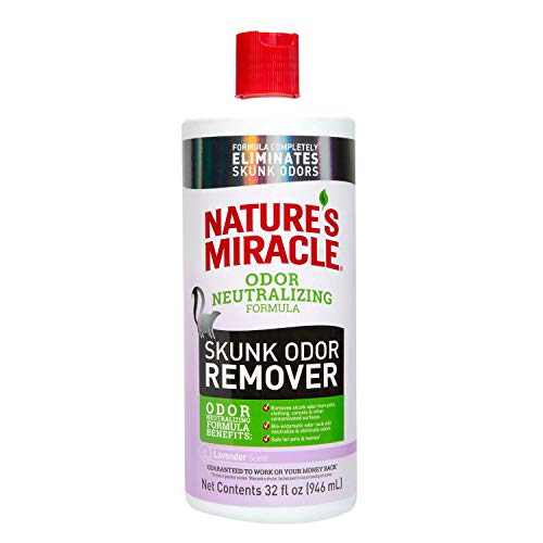 Nature’s Miracle Skunk Odor Remover, Odor Neutralizing Formula, Removes Skunk Odor from Pets