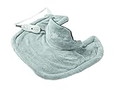 Sunbeam Heating Pad for Neck & Shoulder Pain Relief | Standard Size Renue, 4 Heat Settings with Auto Shutoff | Light Blue, 22 Inch x 19 Inch