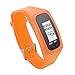 Bomxy Fitness Tracker Watch, Simply Operation Walking Running Pedometer with Calorie Burning and Steps Counting (Orange)