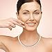 Mytys Choker Necklace for Women Girl Mesh Crystal Charm Chain Necklace Fashion Bracelet Jewelry Set