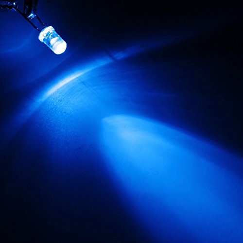 Light Emitting Diodes, Elfeland 375pcs 3mm 5mm 2Pin LED Lamp Assorted Diffused LED Kit White Yellow Red Blue Green for Arduino & DIY - Thumbnail 6