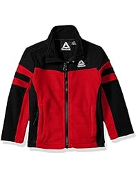 Reebok Active - Chaqueta de forro polar para niño sin capucha