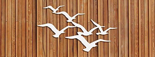 6 Seagull Wall Hanging