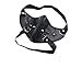 Yes I am PU Leather Rivet Half Face Punk Cosplay Wind Protective Motorcycle Anti-Dust Mask
