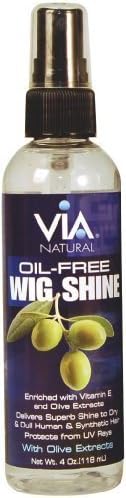 Via Oil Free Wig Shine 120 ml (Pack of 2) by Via Natural