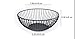 Fanduo Metal Wire Fruit Basket -Kitchen Countertop small bowl for Bread, fruit,Snacks, Households Items Storage, Black