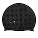 Dragon Squama Swim Cap for Women and Men - Adult,Girls and Boys Soft Silicone Short,Long Hair Swimming Caps,Hat - Anti-Slip,Waterproof - Avoid Sharp Object. (Black)