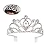 Ondder Tiara for Women Girls Silver Crystal Tiara Crown Headband Princess Tiara Elegant Crown with combs for Women Girls Bridal Wedding Prom Birthday Party