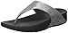 FitFlop Women's Lulu Shimmersuede Flip Flop, Pewter, 9 M US