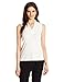 Anne Klein Women's Triple Pleat Neck Knit