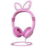 Mpow Kids Headphones with 85dB Volume Limited Hearing Protection, Music Sharing Function with Share Interface, Wired On-Ear Headsets, Compatible with iPad, Smartphones, Laptops, Gifts for Children