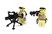 Battle Brick Modern Army Soldiers Perimeter Security (SKU45) Custom Minifigures