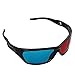 3D Red-Blue / Cyan Anaglyph Simple Style Glasses Movie Game-Extra Upgrade Style