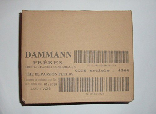 Dammann Freres Tee - Passion de Fleurs Weißer Tee - 4 x 24 Cristal Teabags – Bild 3