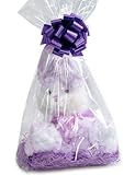 Item#42330 - 10pack Clear Cello/cellophane Bags Gift Basket Packaging Bags Cello Bags 8