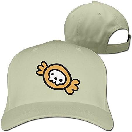 Skull Candy CartoonBaseball Cap Hat 100% Cotton Adjustable Size