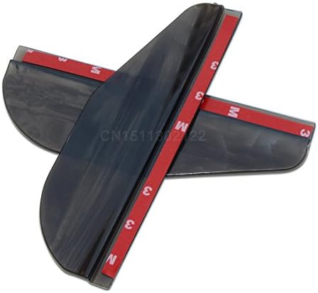 Harlex(TM) 2pcs Car Rearview Mirror Rain Rainproof eyebrow cover For BMW E46 E60 E90 F01 F30 F20 F10 F15 F13 M3 M5 M6 X1 X3 X5 X6
