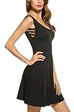 Zeagoo Women's Casual Summer Sleeveless Tank Sundress A-Line Beach Dress