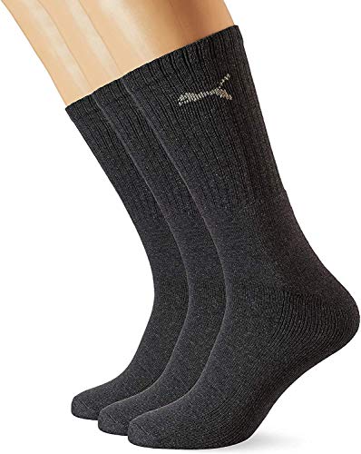 PUMA Sport 3p Calcetines, Negro (Black Anthracite), 47-49 Hombre