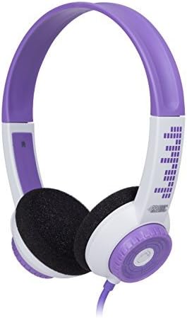 FSL Protec Kids Headphones with Adjustable Volume Limiting (Purple)