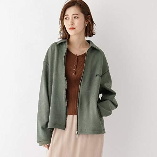 Amazon ベース ステーション ブルゾン ジャンバー フェイクスエード ブルゾン レディース カーキ 027 99 Free コート ジャケット 通販