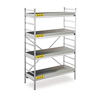 Estantería para almacenamiento de productos químicos altamente