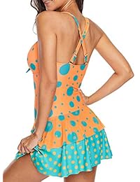 Traje de baño alternativo de una pieza con cuello en V para dama