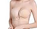 Self Adhesive Deep U Plunge Bra Reusable Push Up Silicone Backless Invisible Bras Nude C