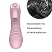 Clitoral Sucking Vibrator G-Spot Dildo Vibrators for Women, Upgraded12 Suctions and 12 Vibrations Clitoris G Point Stimulator Adult Sex Toy, Rechargealbe Dual Motors Waterproof Silicone, Lovely Pink