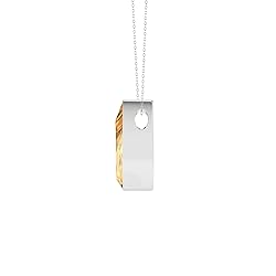 LUSTRE AND LIGHT Pear Shape Natural Citrine Slider