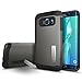 Spigen Slim Armor Galaxy S6 Edge Plus Case with Kickstand and Air Cushion Technology and Hybrid Drop Protection for Galaxy S6 Edge Plus 2015 - Gunmetal