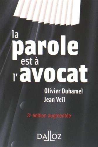 La  parole est à l'avocat