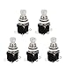 Etopars 6Pins DPDT Latching Stomp Foot Switch Guitar AC 250V/2A 125V/4A