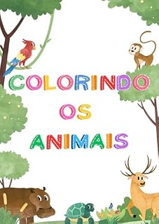 Livro Colorindo os animais: livro para colorir