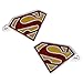 Men's Wedding Shirt Surper Hero Cufflinks (Red Superman)