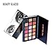 Beauty Glazed Matte +Shimmer Blendable Eyeshadow Palettes 18 Colors High Pigmented Waterproof Eye Shadow Powder Make Up Palette Long Lasting
