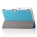 Lenovo TAB 2 A10 case, KuGi ® High quality ultra-thin Smart Cover Case for Lenovo TAB 2 A10 tablet (Blue)