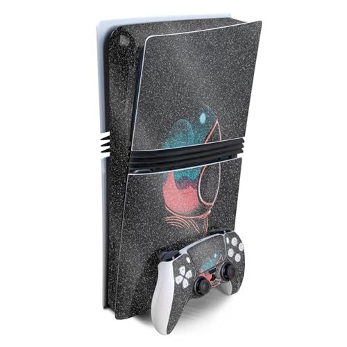 Glossy Glitter Gaming Skin Compatible with Sony PlayStation 5 PS5 Pro Bundle -…