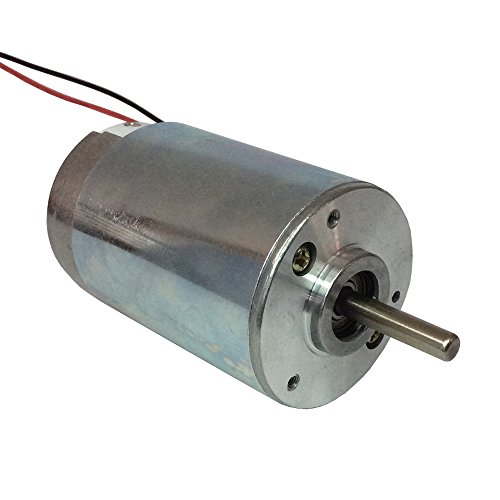 TSINY High Torque Small 24 Volt Electric DC Motor 5000RPM with Ball Bearings for Household appliances Replacement Parts