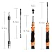Precision Screwdriver set,HokoAcc Hand Tools Magnetic Drive Kit, 58 in 1 with 54 Bit Smart Phone Repair Tool with Orange Box