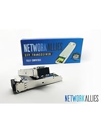 Network Allies   Módulo transceptor Mini GBIC de 0.04 oz   LC 1000Base SX, modelo MGBSX1   Compatible con Linksys y Cisco   850 nm, 1,804.5 ft   Velocidad de transferencia más rápida, fácil de instalar garantizada