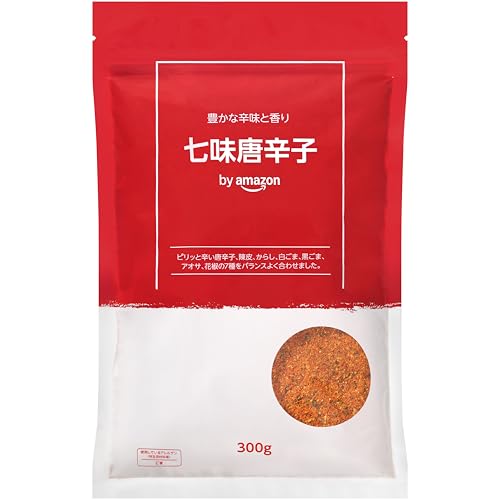 by Amazon 七味唐辛子 300g 大容量サイズ