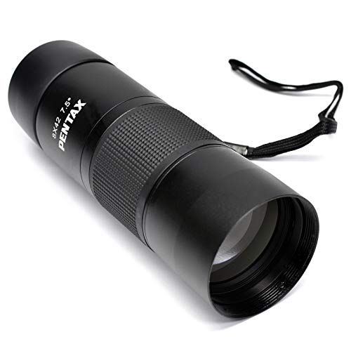 Pentax 8x42 Waterproof Monocular with Macro Magnifier Viewing Stand