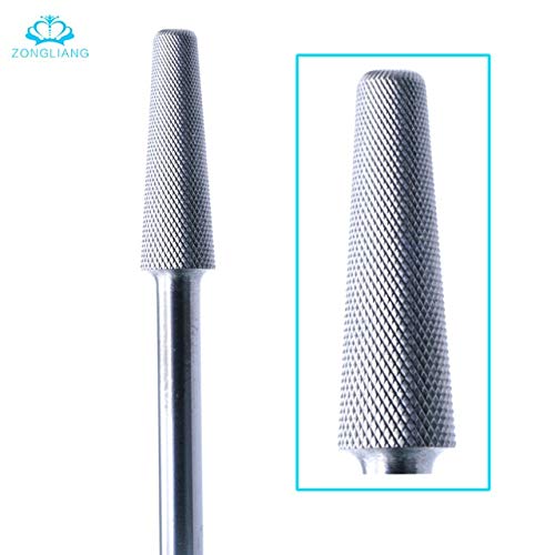 Fine tooth Carbide Nail Drill Bit For electric manicure machine accessories Nail Art Tools Electric Manicure Cutter Nail Files - (Color: 1pcs)