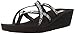 Teva Women's Mush Mandalyn OLA 2 Flip Flop, Fleur Black/White, 8 M US