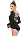 Arshiner Womens Basic Long Sleeve Dance Leotard