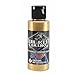 Createx Wicked Colors W350 Gold 2oz. water-based universal airbrush paint. by SprayGunner