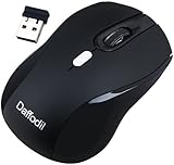 3 Button Wireless PC Mouse - Daffodil WMS335 - Control your Computer with Ease - Sensitivity Control Button